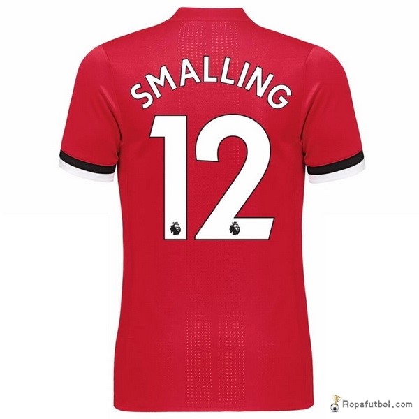 Camiseta Manchester United Replica Primera Ropa Smalling 2017/18